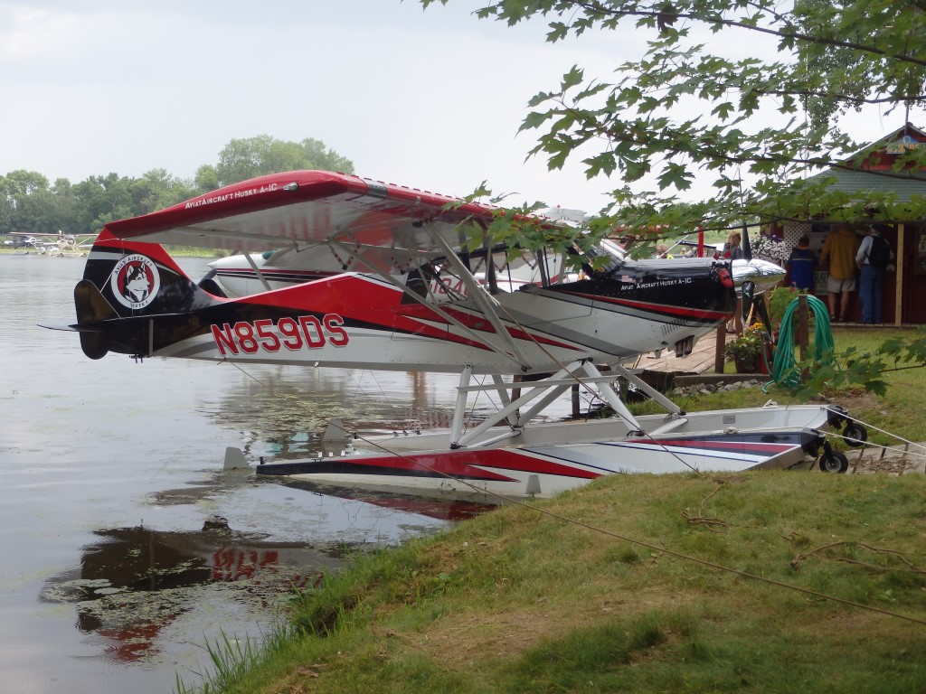 Lake Winnebago is home to the Oshkosh water based aircraft. This is a nice peaceful place to visit after the hectic grounds of Whitman Airport. There's a shuttle bus to take you out there when you visit.